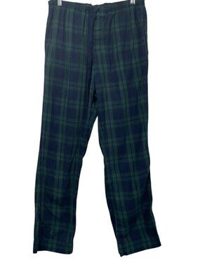 Vineyard Vines Pants Mens Size S Pajama Blue Plaid Cotton Lounge Sleepwear